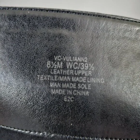 Vince Camuto Black Heeled Boots - Picture 14 of 14